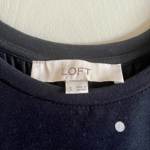 LOFT Dotted Tank Dress - Picture 3 of 6